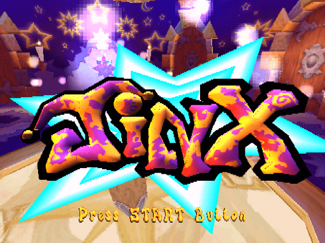 Jinx title screen for Playstation